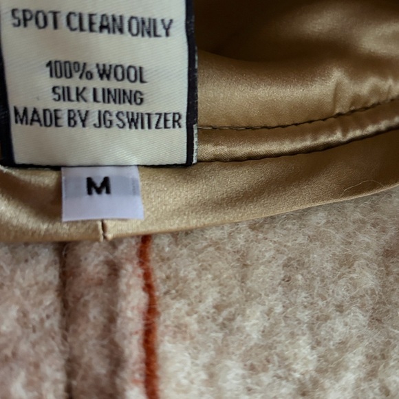 JG Switzer Wool Felted Bucket hat Bespoke Art to Wear. - Picture 15 of 15